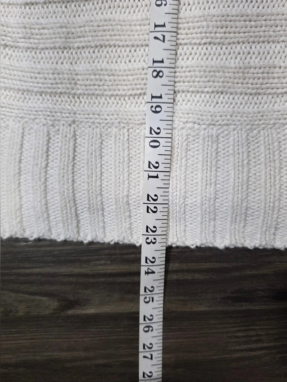 Anthropologie Moth Sweater Womens  White Open Knit Crochet Pullover Boho Chic